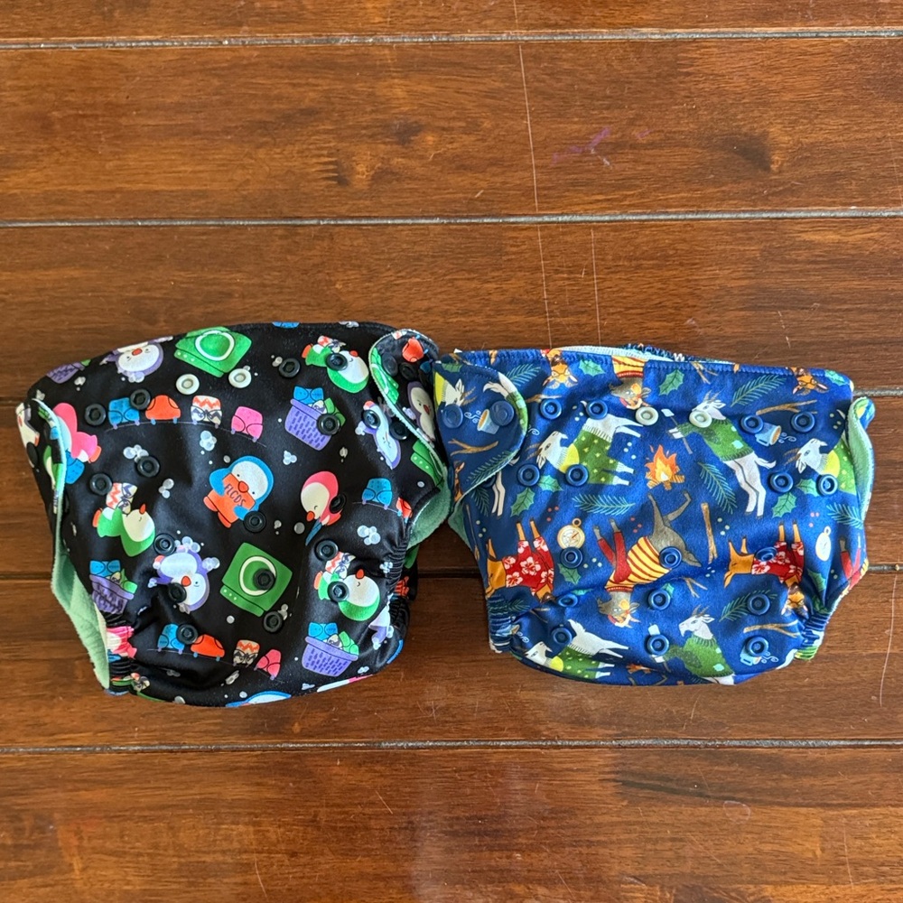 Lil Helper Reusable Tank Cloth Diaper Bundle